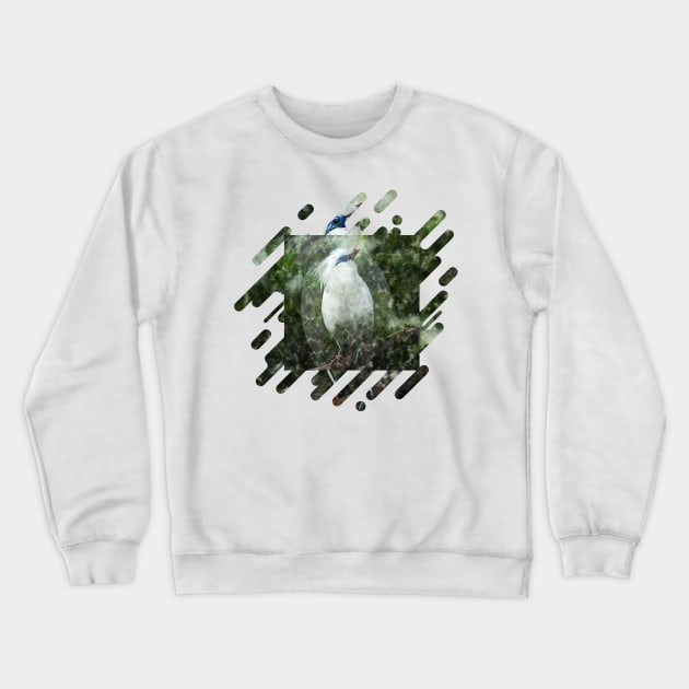 LEUCOPSAR ROTHSCHILDI Crewneck Sweatshirt by MufaArtsDesigns